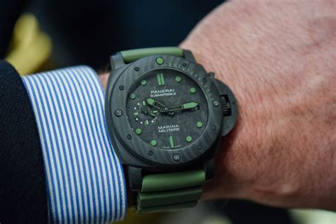 panerai luminor submersible marina militare|Panerai submersible watch price.